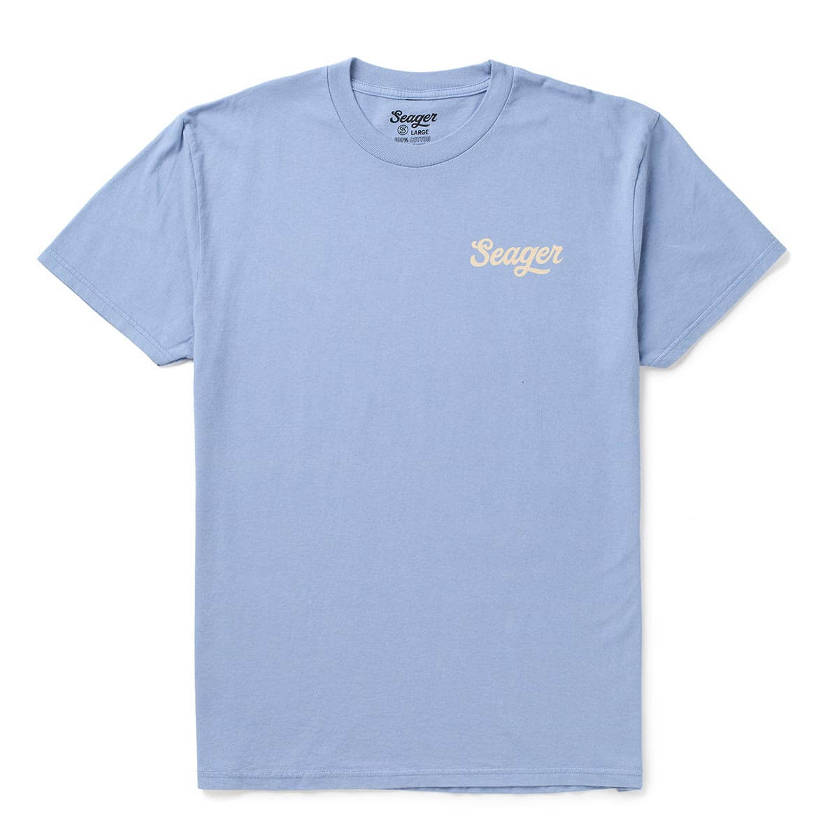 Seager Russ Tee Faded Denim S
