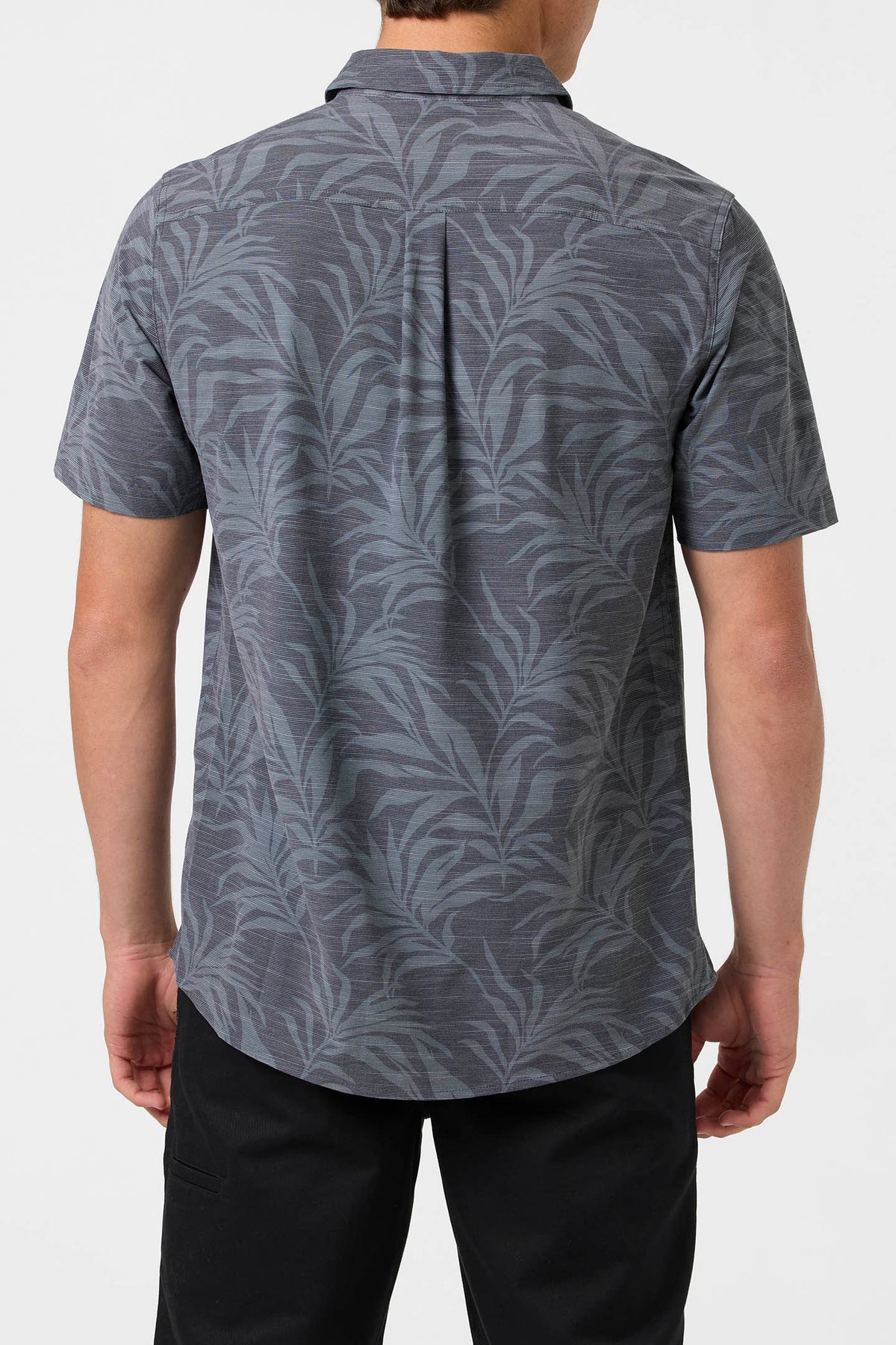 O'NEILL UPF SLUB RELAXED SS WVN SHIRT BLK3 XXL