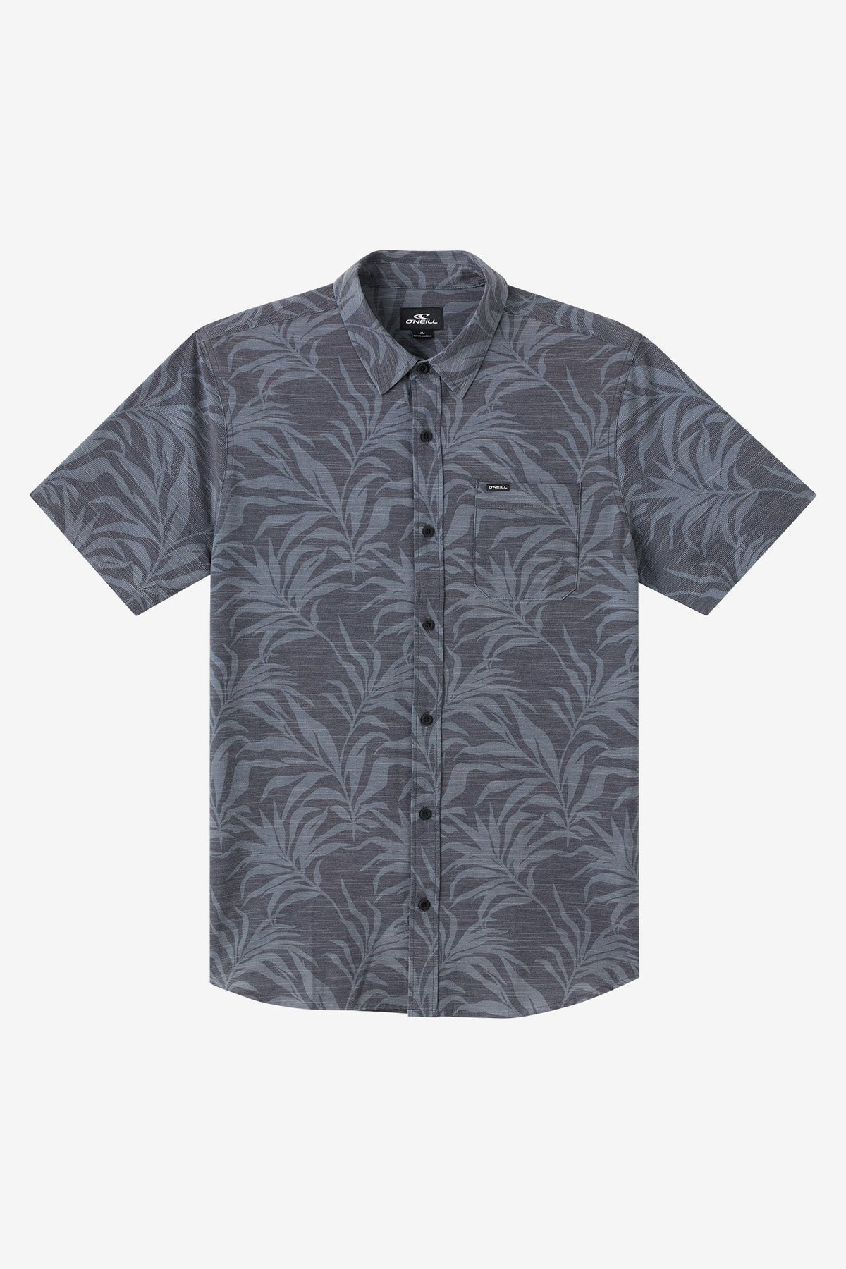 O'NEILL UPF SLUB RELAXED SS WVN SHIRT BLK3 L