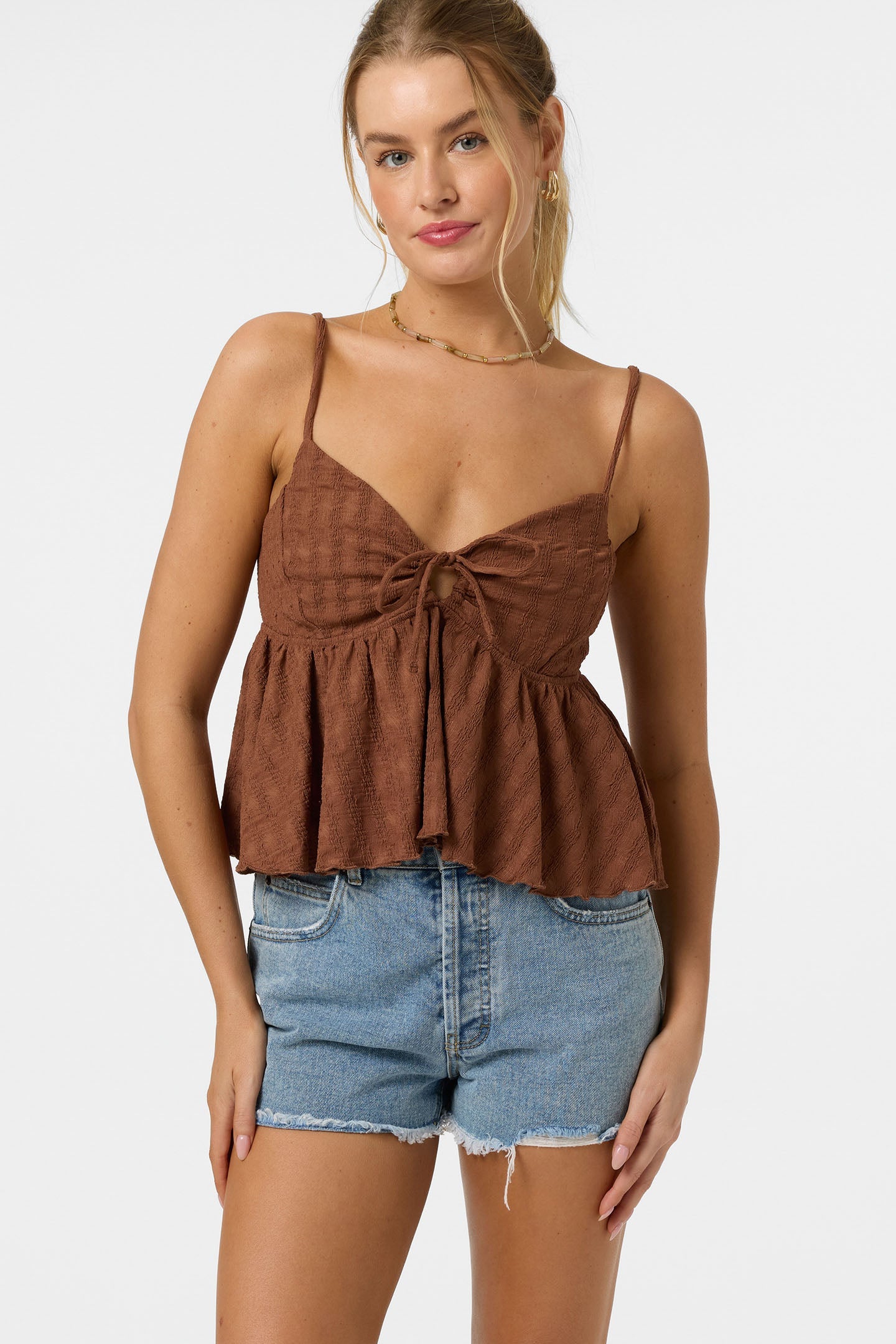 O'NEILL DELLIA TANK CBB-Carob Brown M