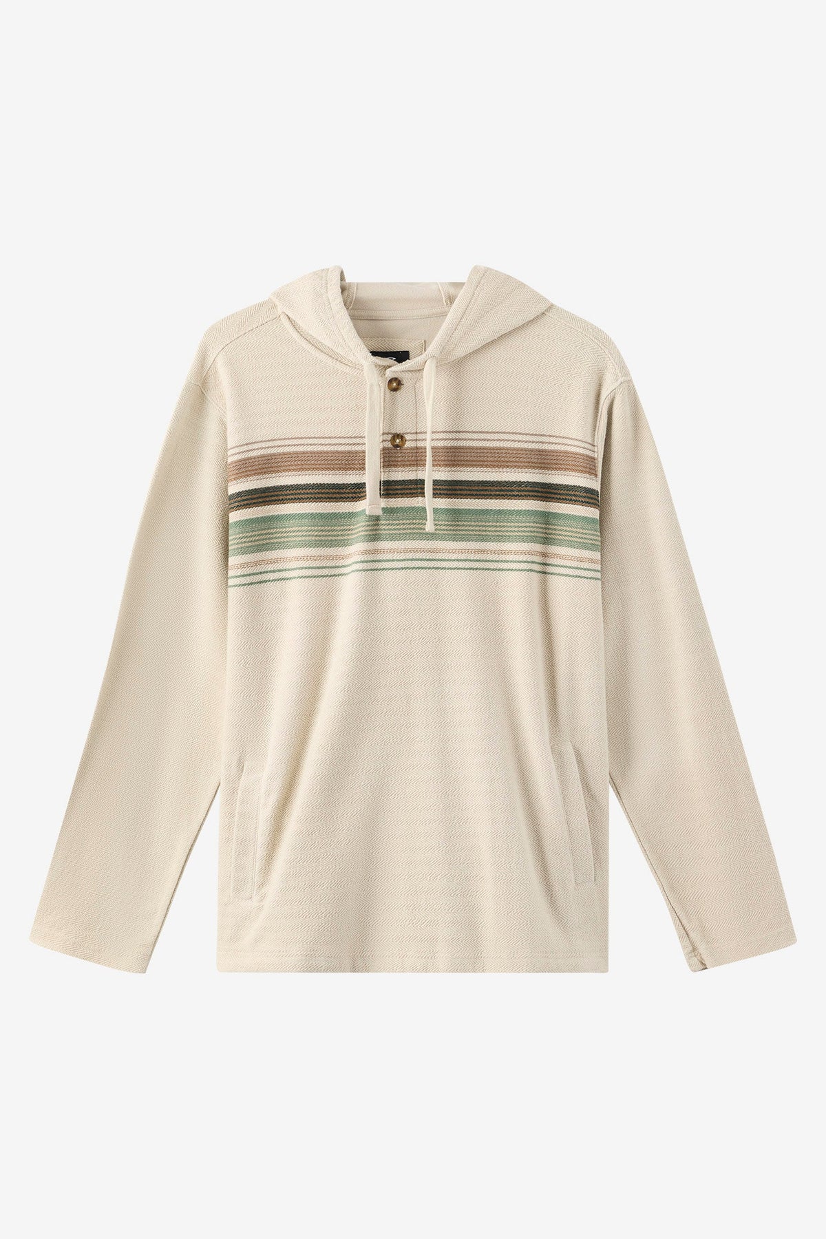 O'Neill Bavaro Block Striped Poncho KHA2 M