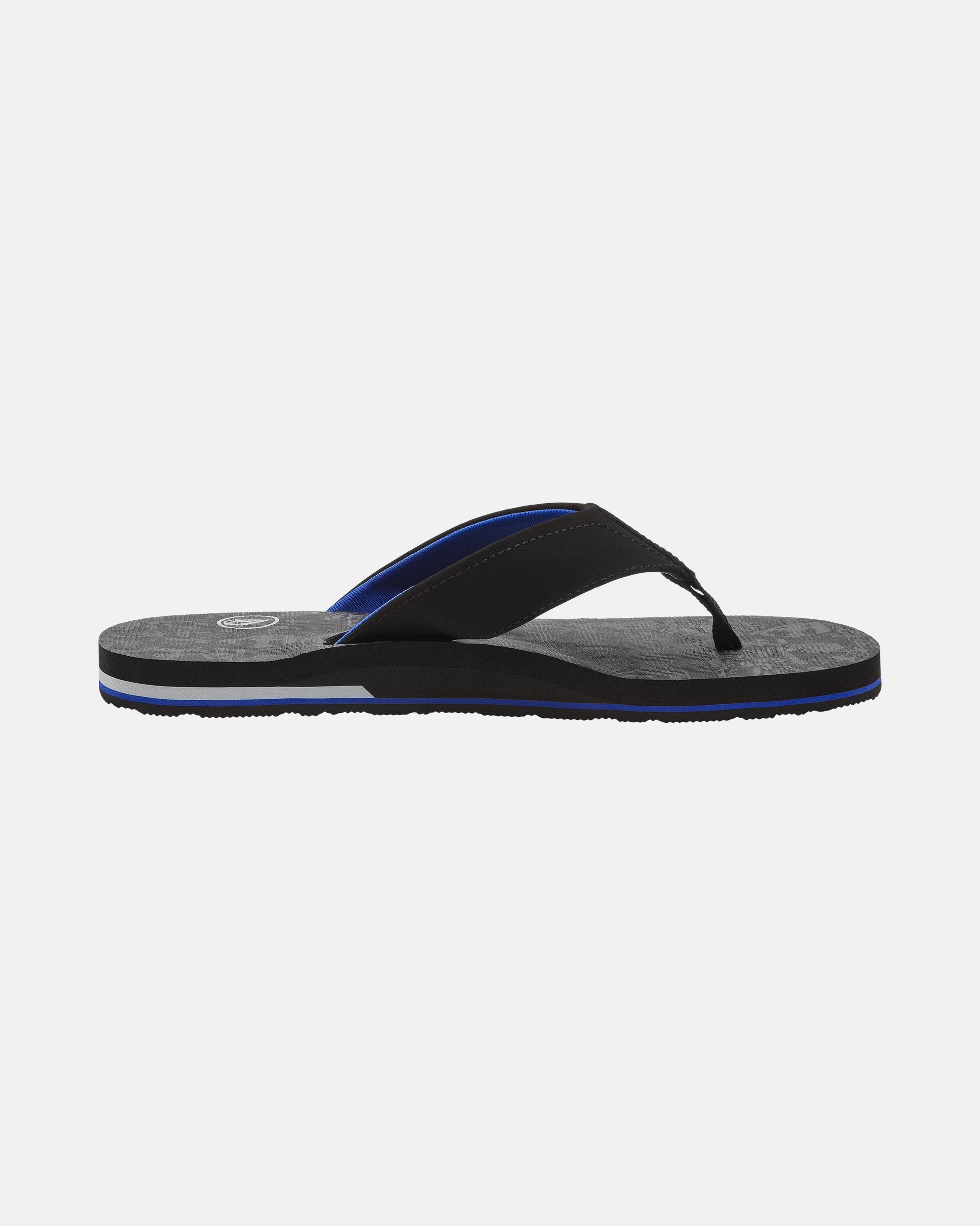 Volcom Victor Mens Sandal B24-Black Print 13