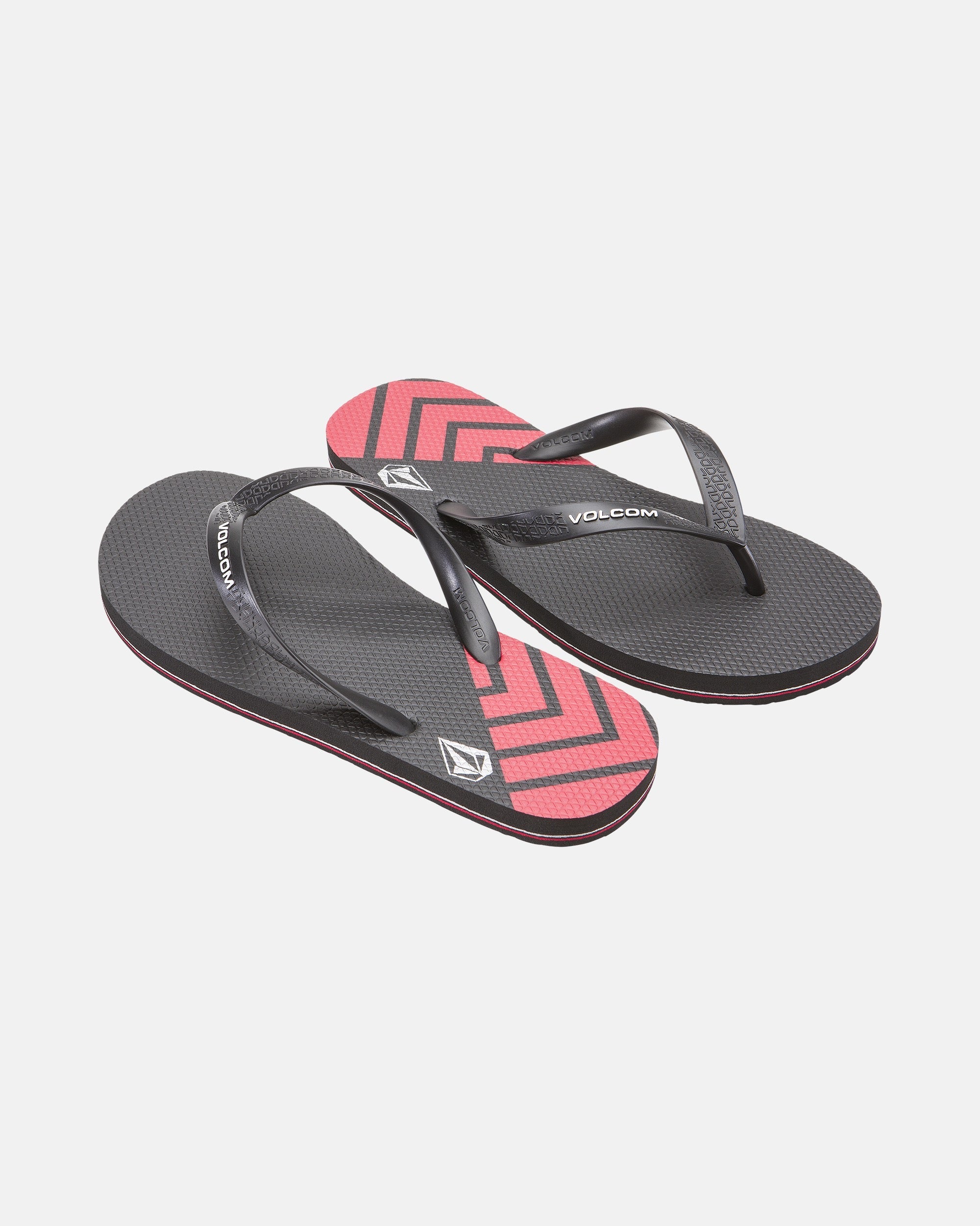 Volcom Volcomotion Mens Sandal BRD-Black-Red 11
