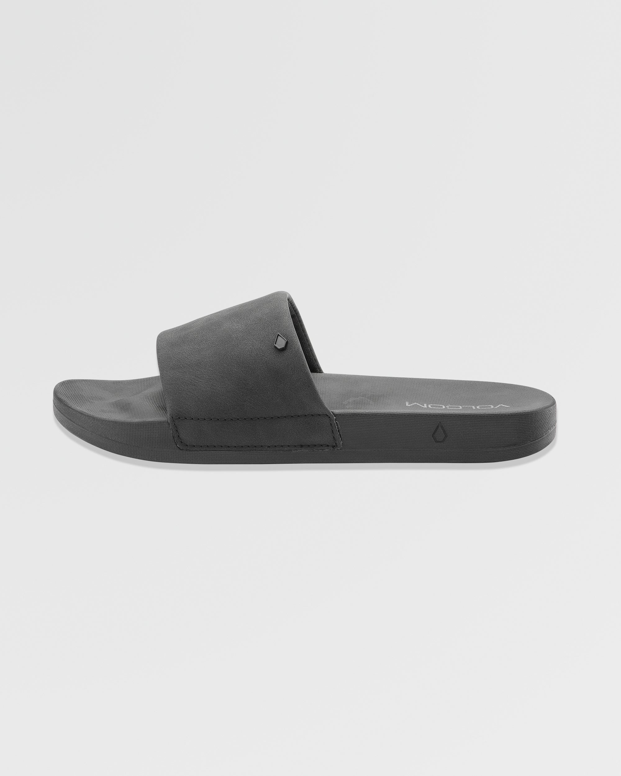 Volcom Volcation Slide Womens Sandal BKO-Black Out 6