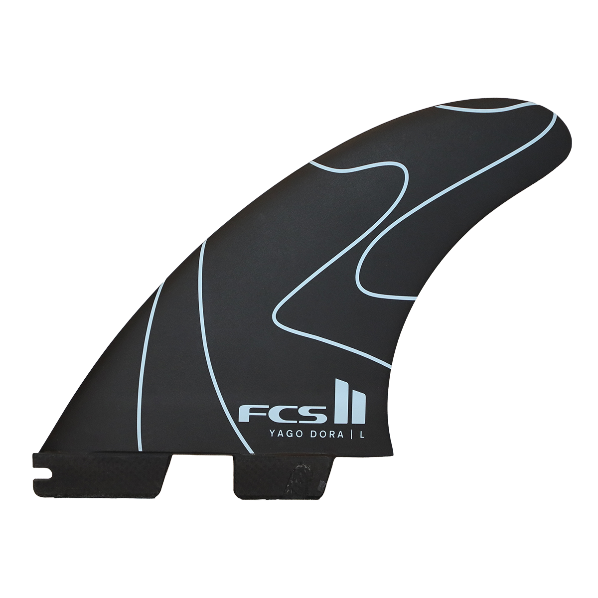 FCS 2 Yago Dora PC Tri Fins Flux M