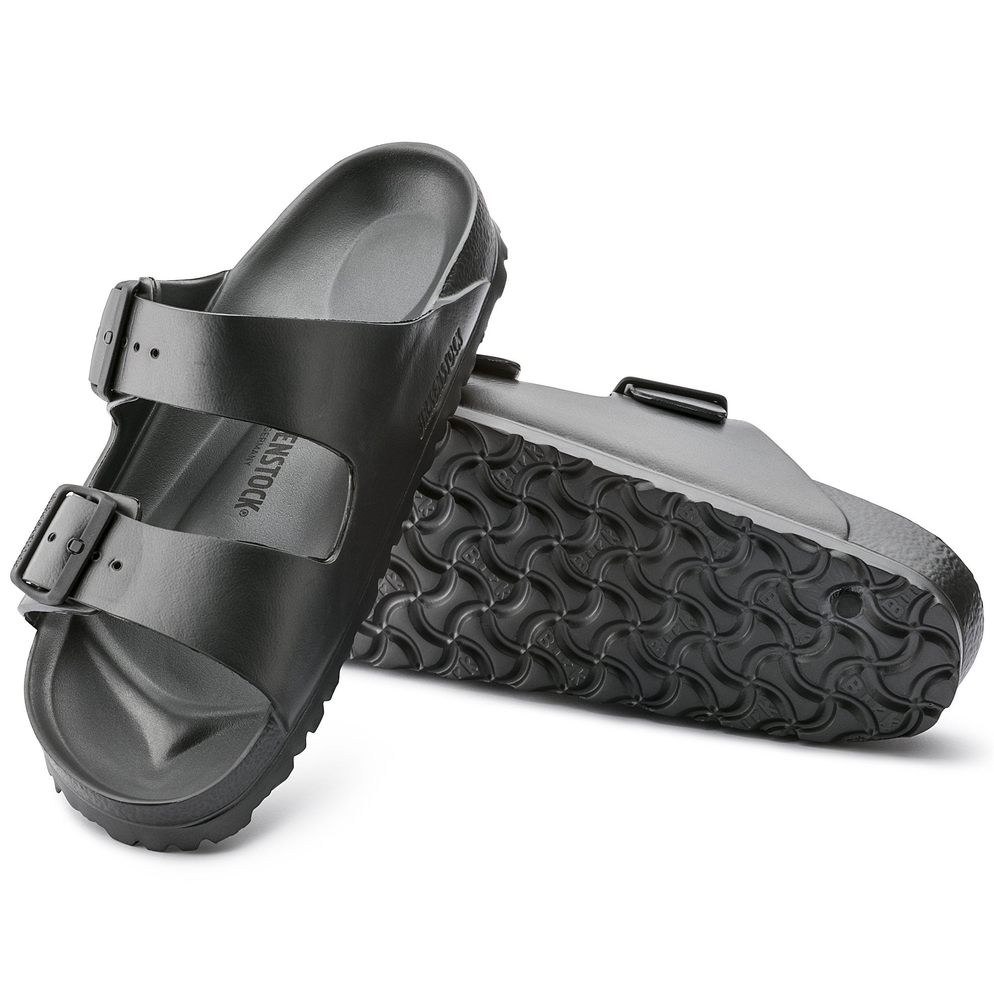 Birkenstock Arizona Active EVA Mens Sandal Metallic Anthracite 8