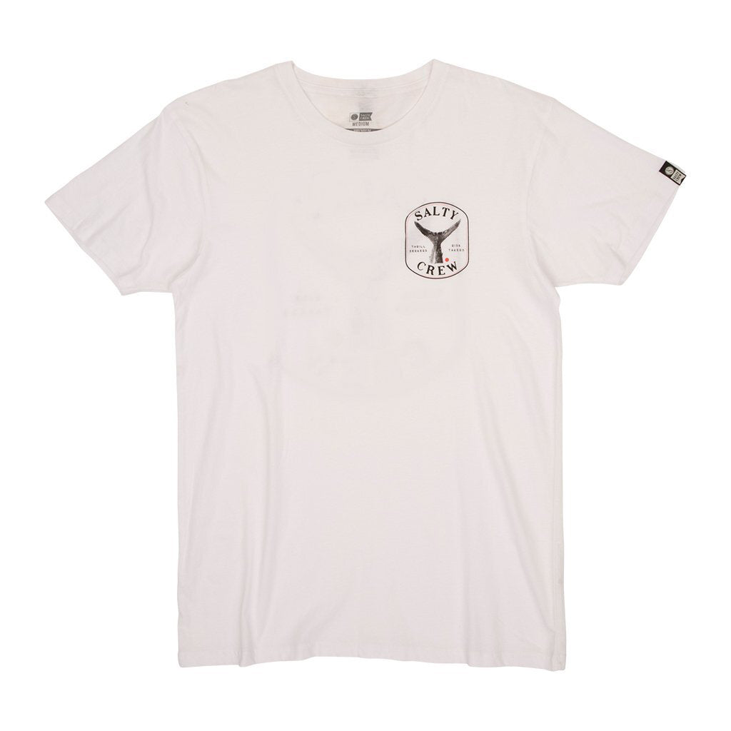 Salty Crew Fishstone Premium S/S Tee White L