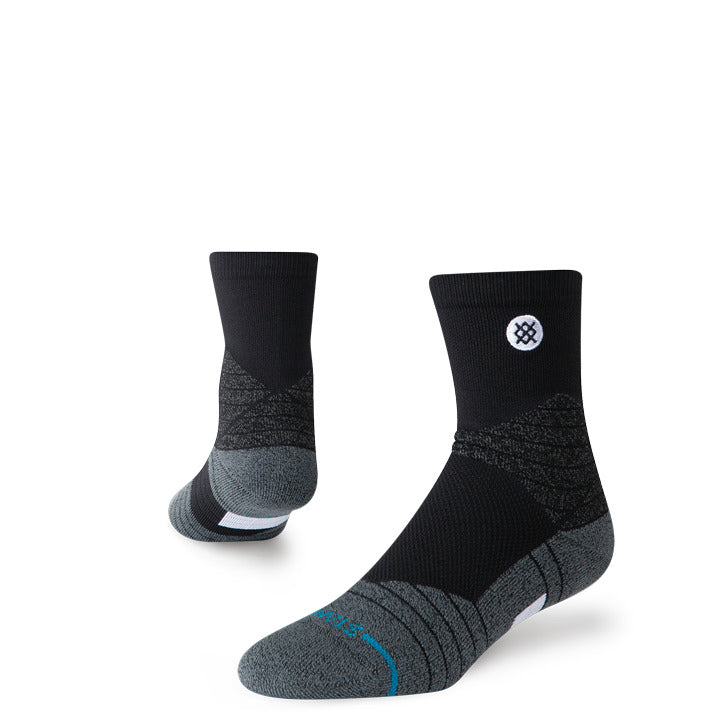 STANCE ICON SPORT QTR BLK-BLACK L