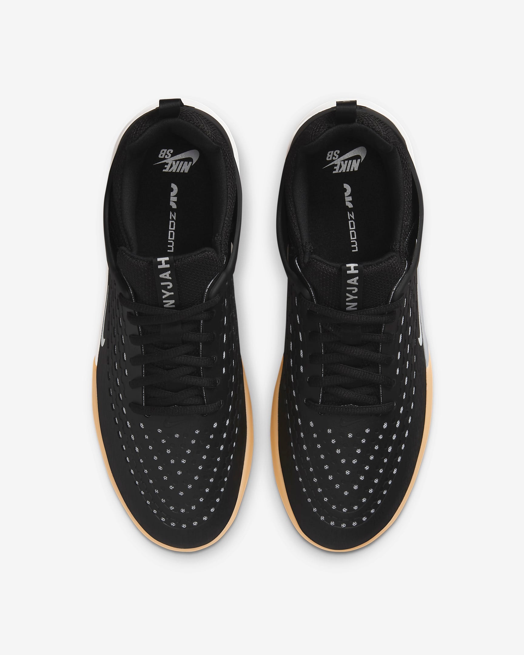 Nike SB Zoom Nyjah 3 001 Blk/Wht/Gum 8