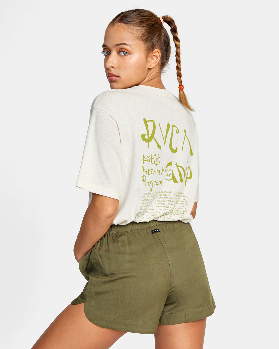 RVCA New Yume Elastic Waist Short DKO M