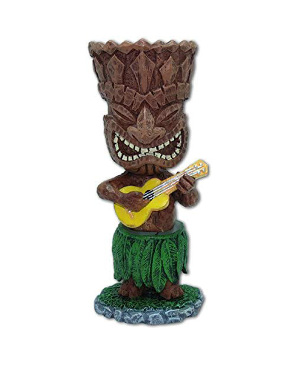 KC Hawaii Tiki w / Ukulele Mini Dashboard Doll