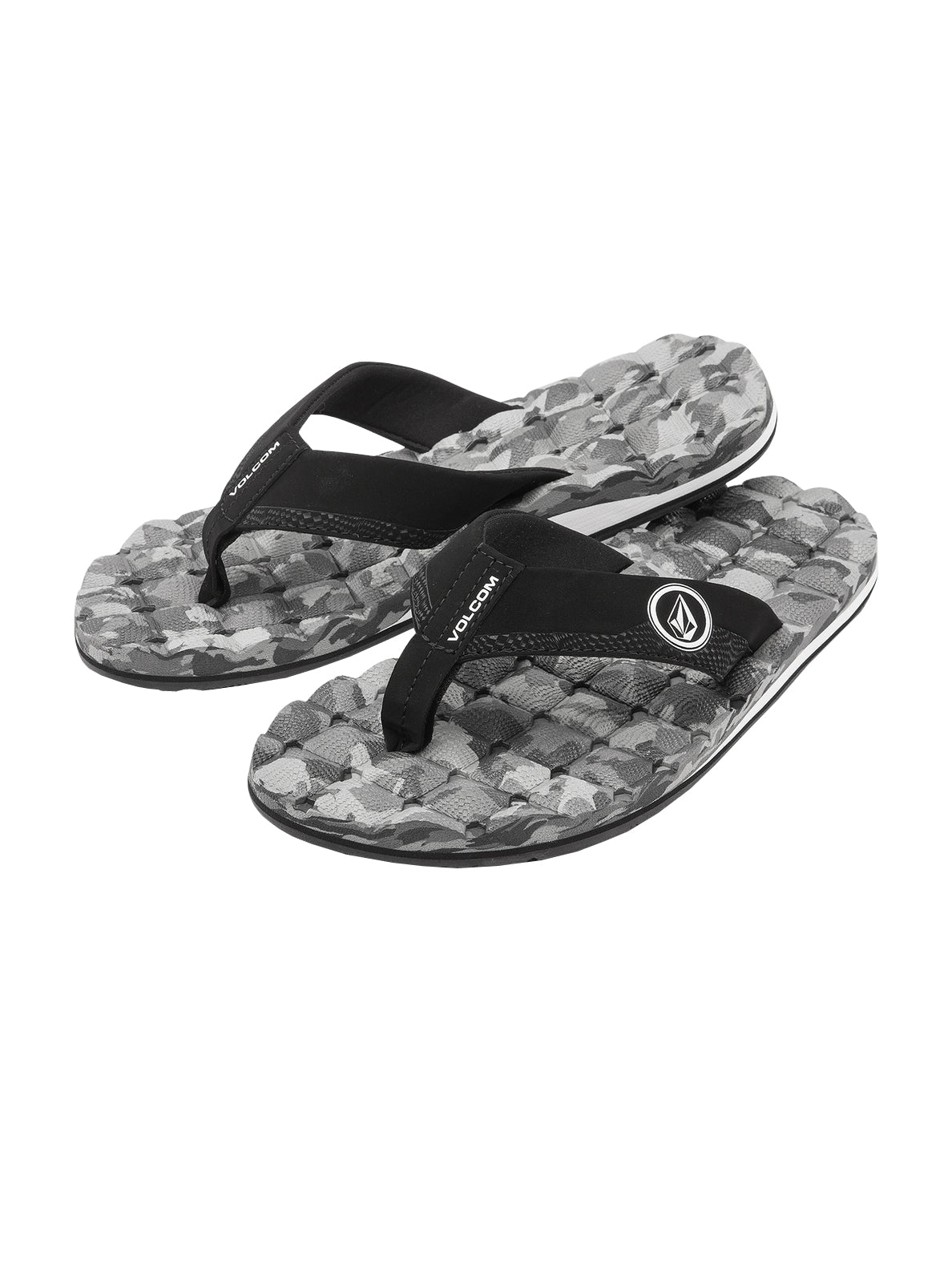Volcom Recliner Mens Sandal GRC-Grey Combo 6