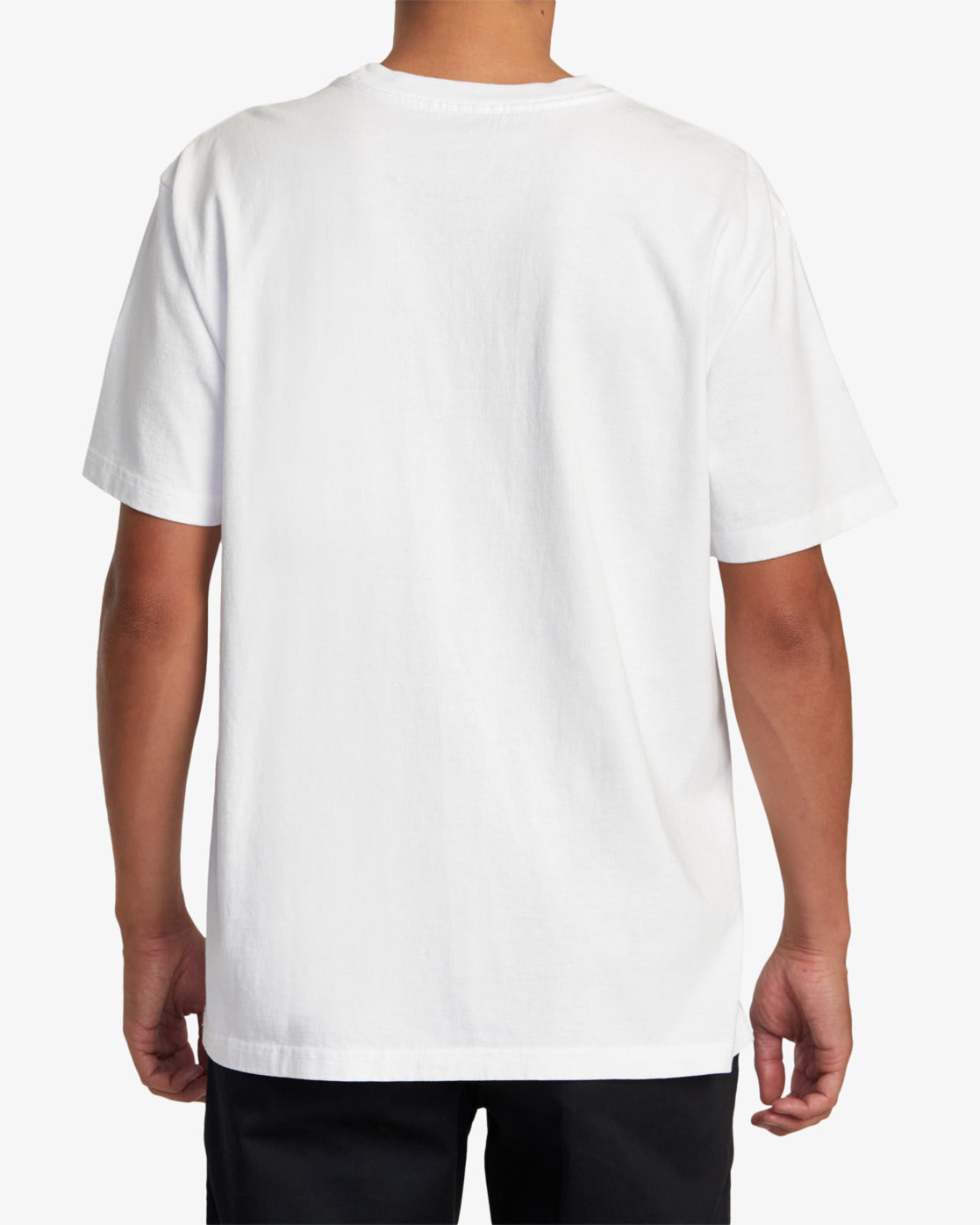 RVCA Global Inc SS Tee WHT L