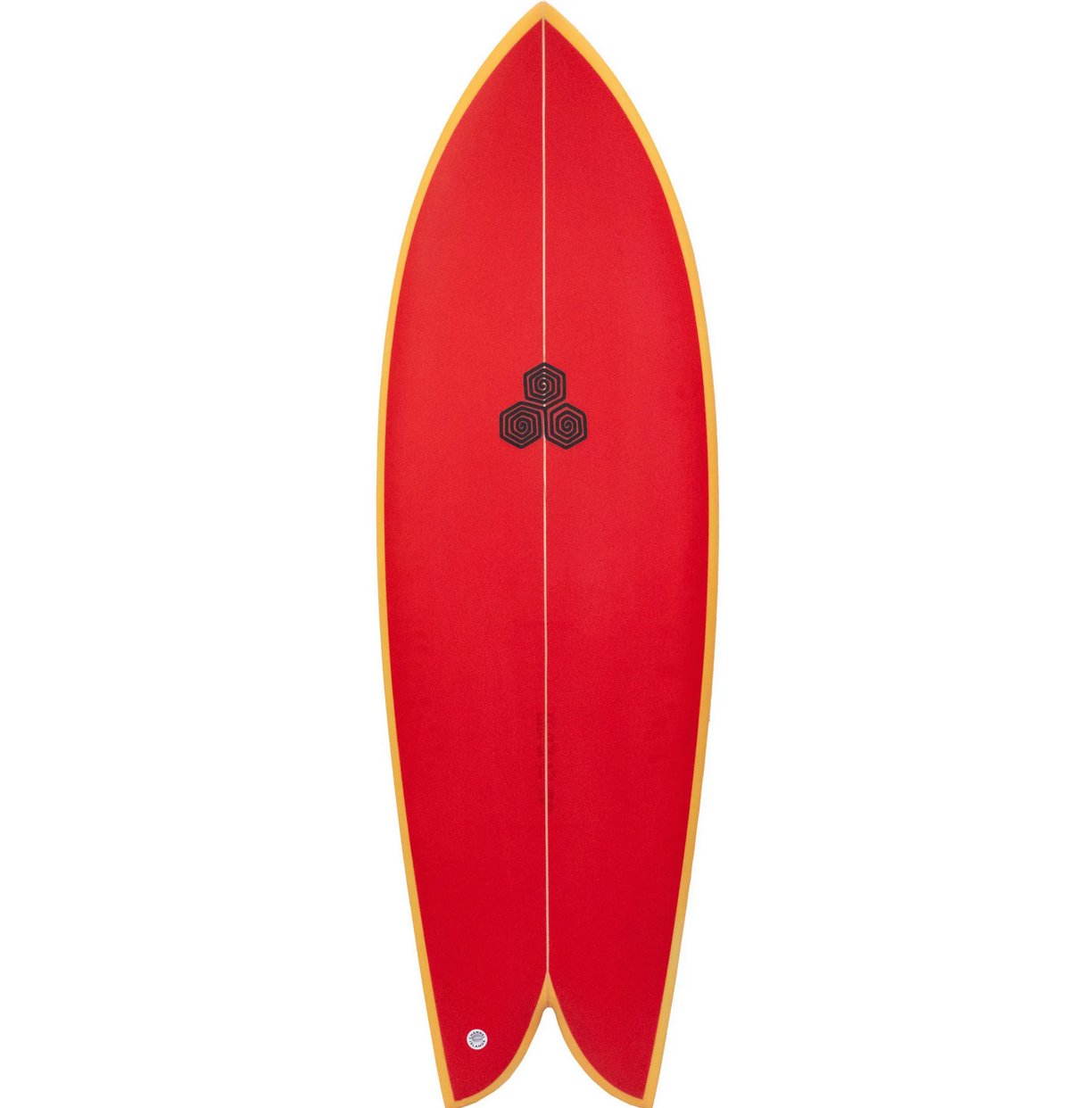 Channel Islands Surfboards Feb Fish Red/Yellow 5ft11in Futures