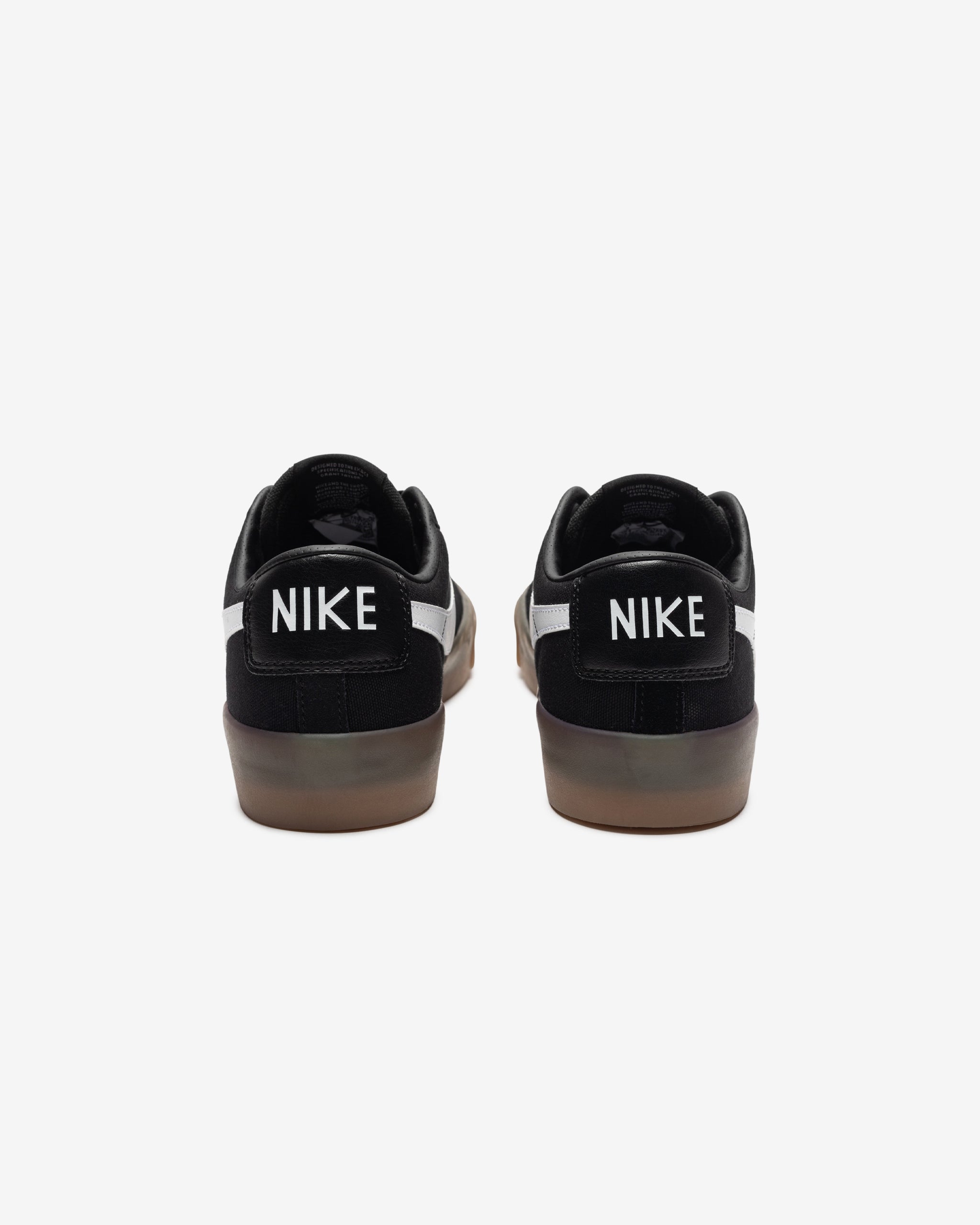 Nike SB Zoom Blazer Low Pro GT 004-Black/White/Gum 12
