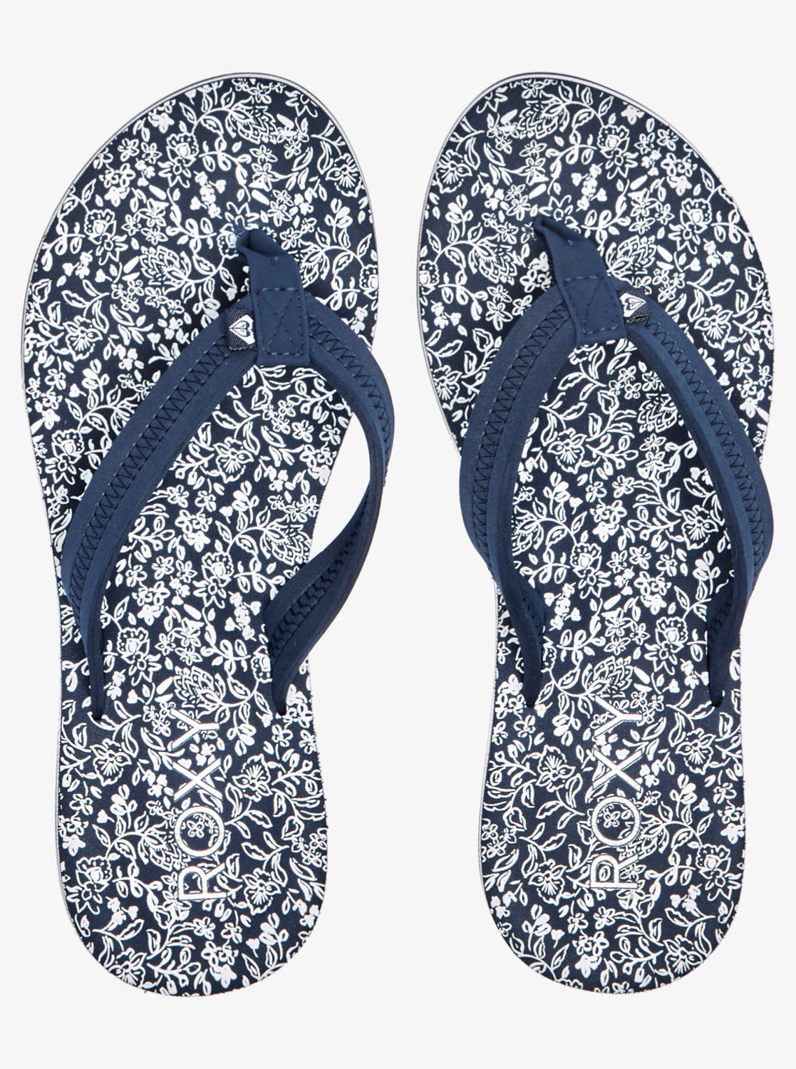 Roxy Vista Loreto Womens Sandal HW0-Heather Navy-White 5