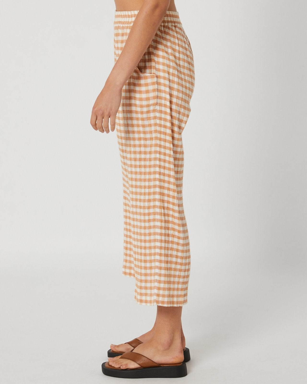 Rip Curl Premium Surf Check Pant 0297-LightBrown L