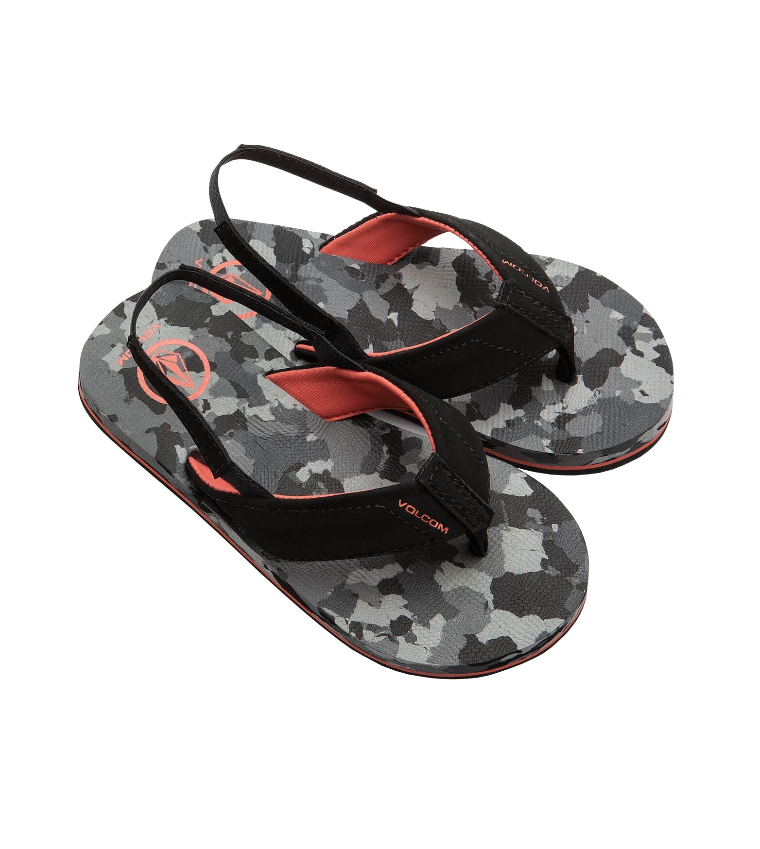 Volcom Victor Little Youth Boys Sandal CAM-Camouflage 8 C