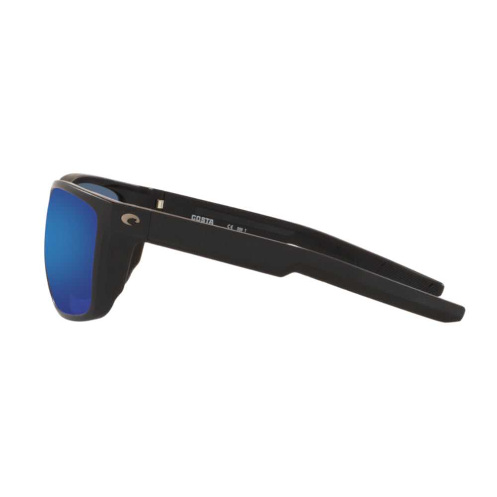 Costa Del Mar Ferg Polarized Sunglasses MatteBlack BlueMirror 580P