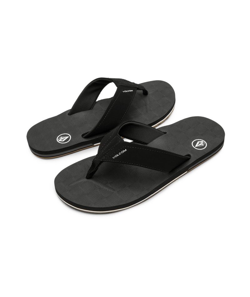 Volcom Victor Mens Sandal BLK23-Black 14