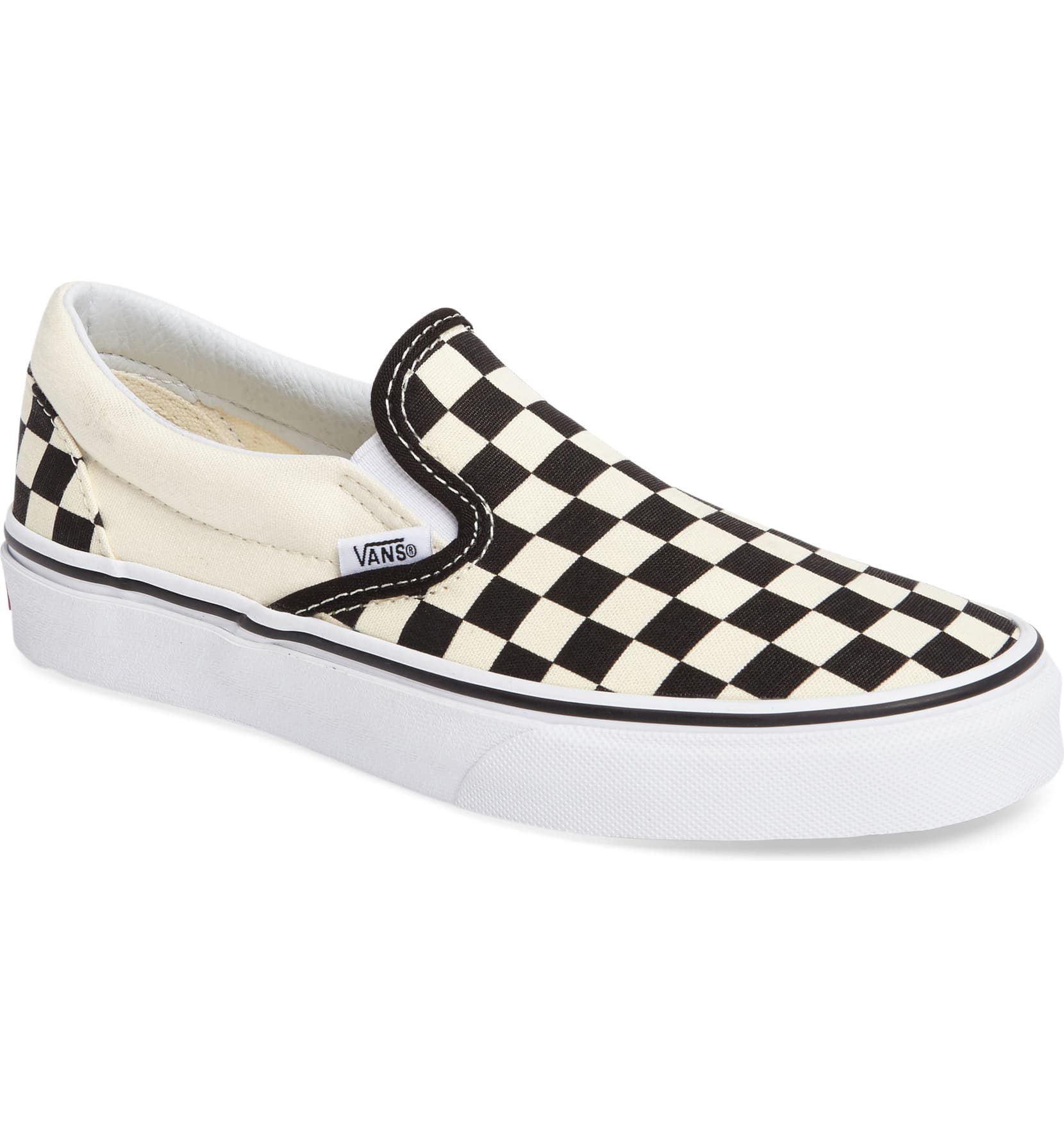 Vans Classic Slip-On (Checkerboard) BlackWhiteChecker/BlackWhite 7