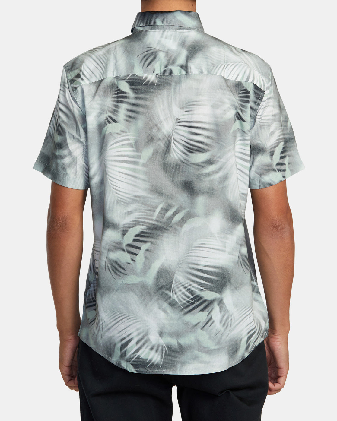 RVCA Spray Palm SS Woven GHZ S