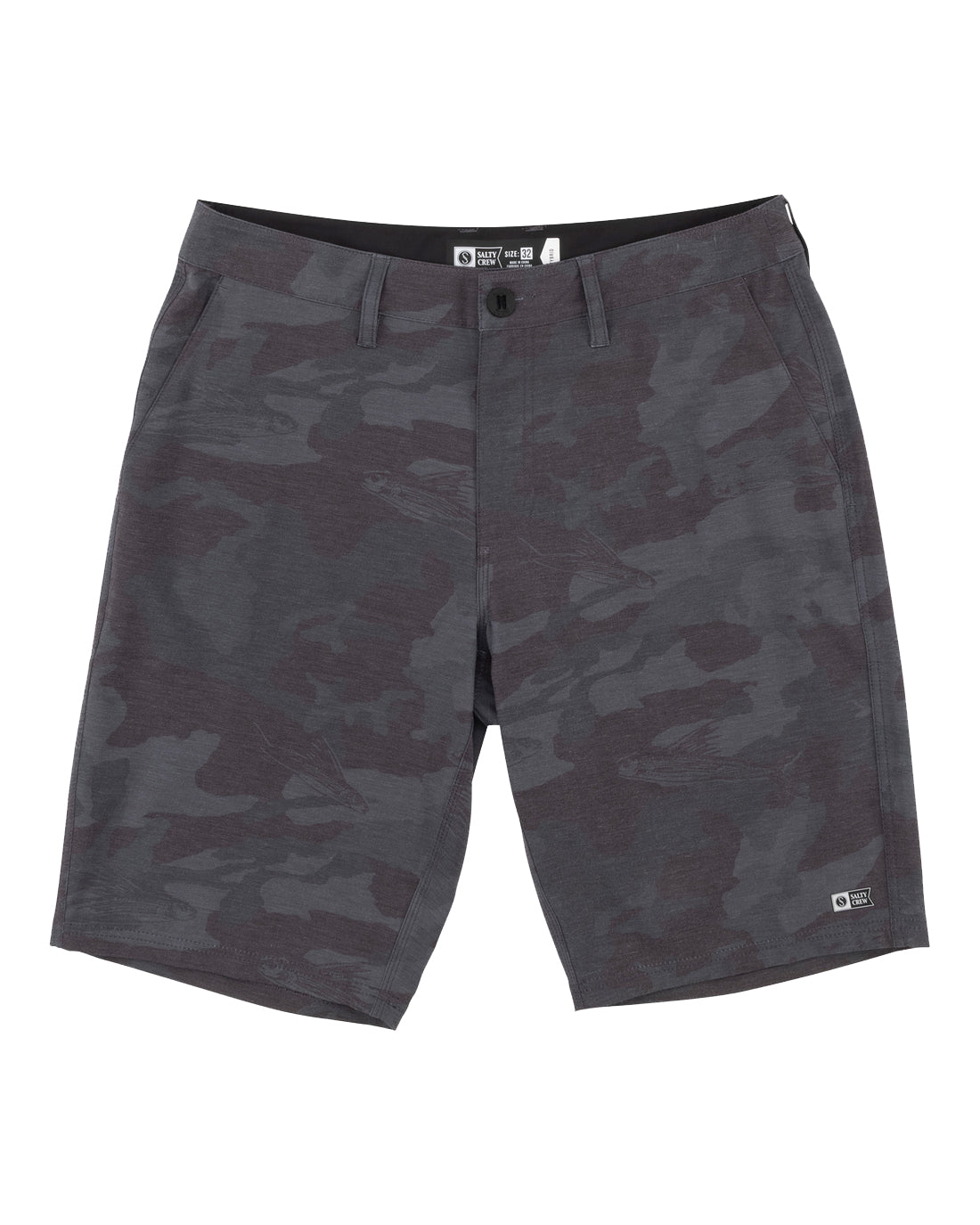SALTY CREW DRIFTER 21 HYBRID WALKSHORT BlackCamo 32
