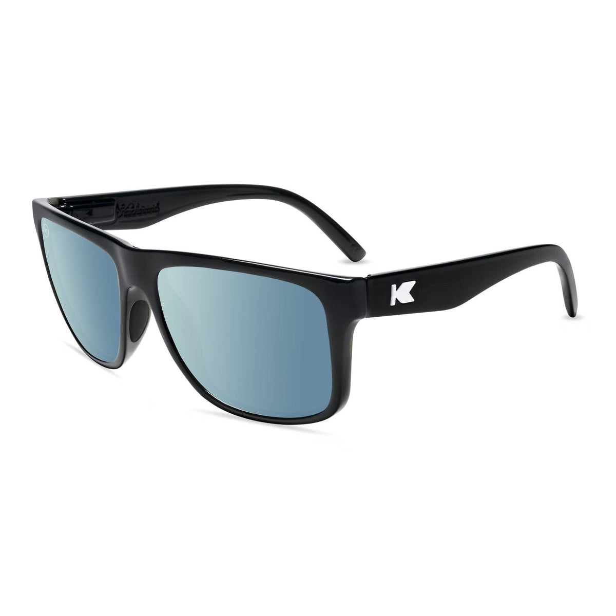 Knockaround Torrey Pines Sport Sunglasses Jelly Black / Sky Blue O/S