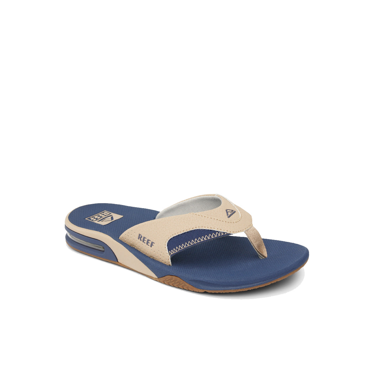Reef Fanning Mens Sandal Tan-Navy-Tan 12