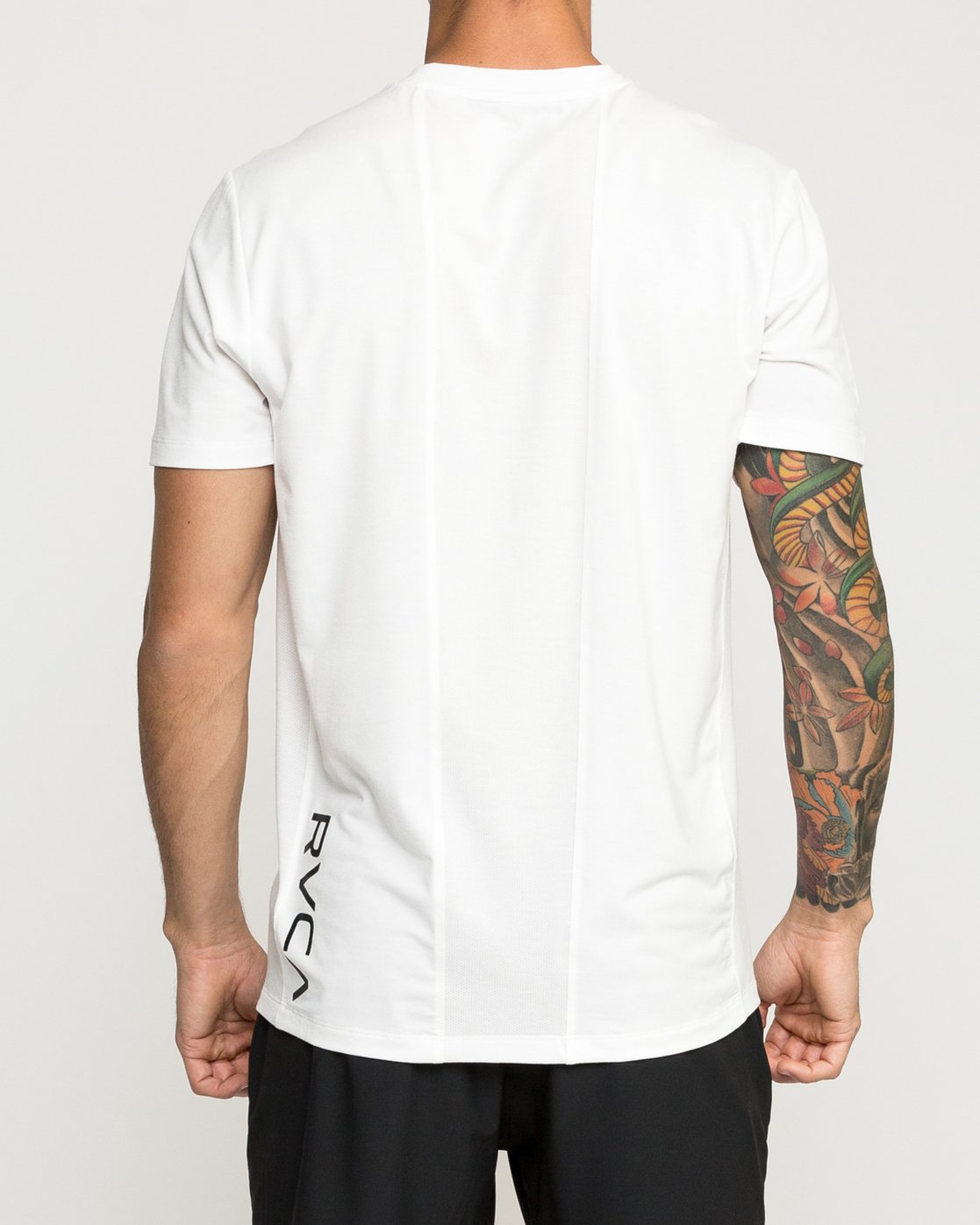 RVCA Sport Vent SS Tee WHT L