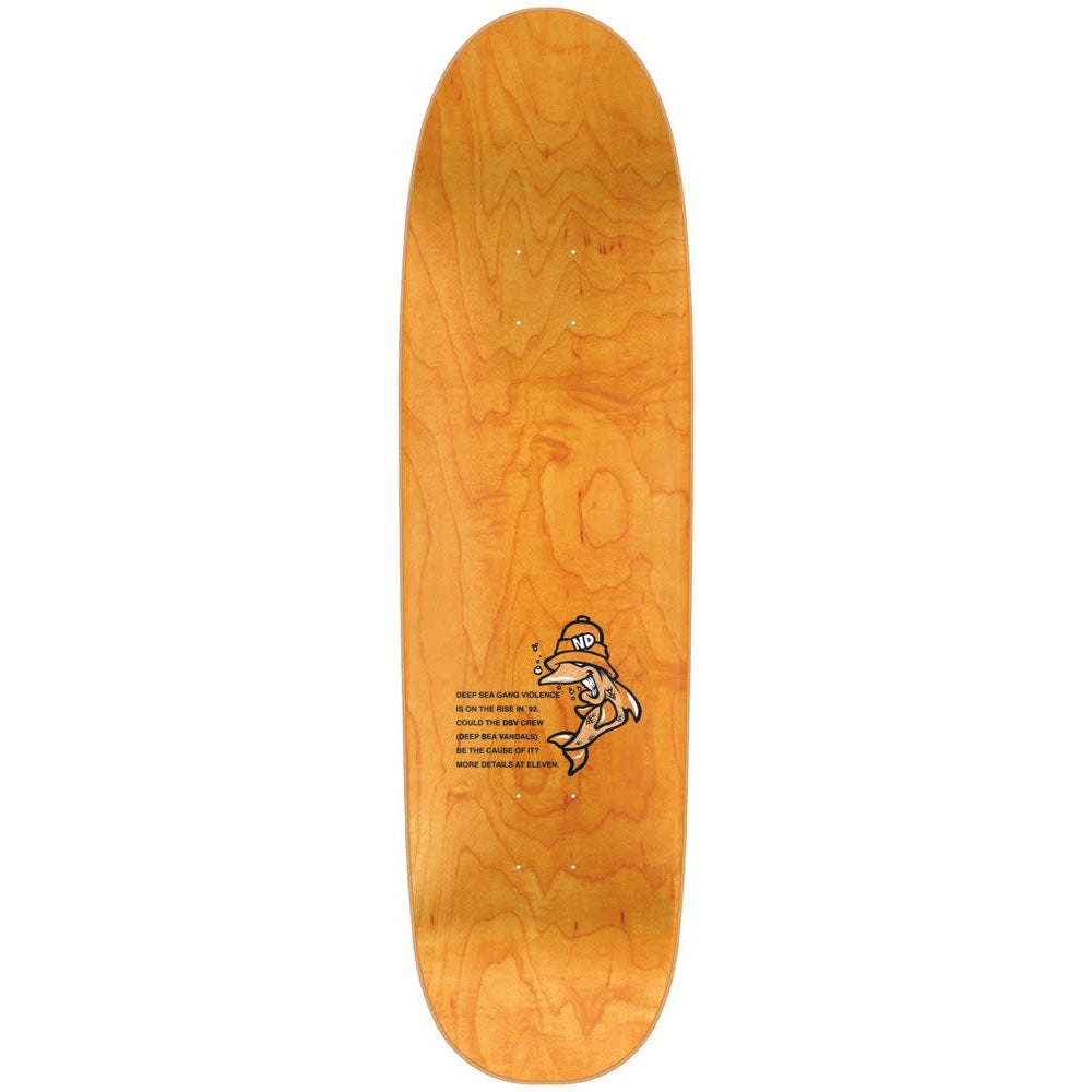 Heritage Skateboards Knigge Deck Black 8.6