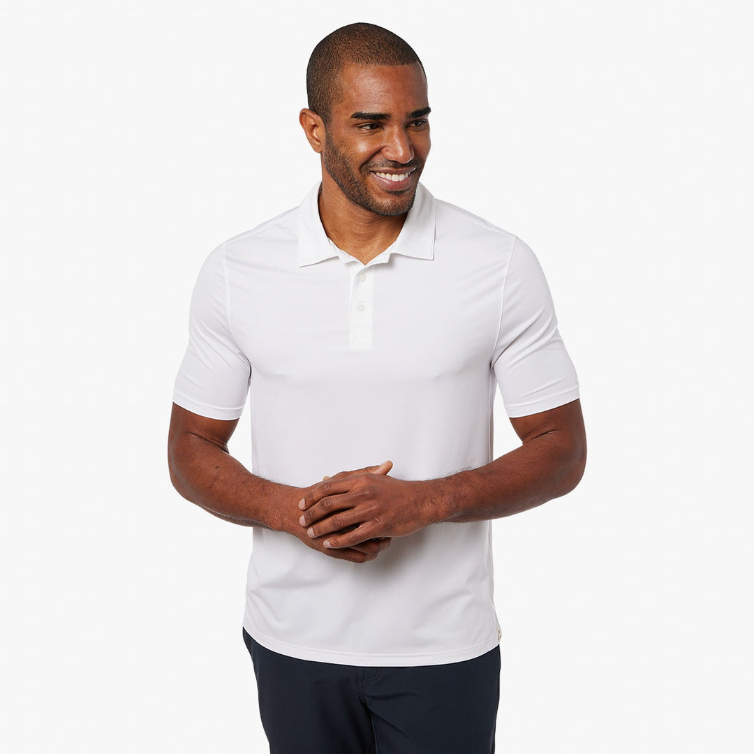 Fair Harbor Midway Polo 100-White M