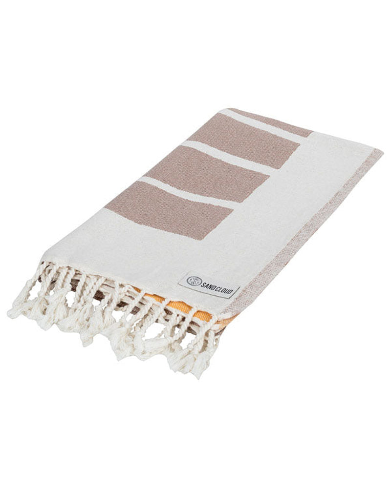 Sand Cloud Turkish Beach Towel Earth Natural Regular