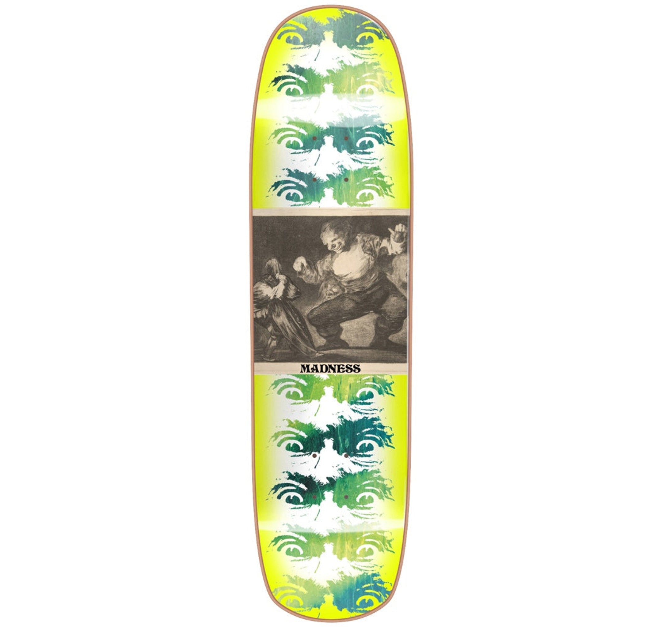 Madness Skateboards Desperate Eyes Super Sap Deck Green 8.375