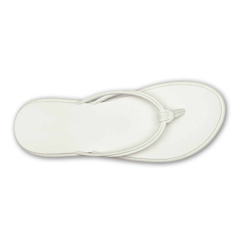 Olukai Aka Womens Sandal 4R4R-White-White 8