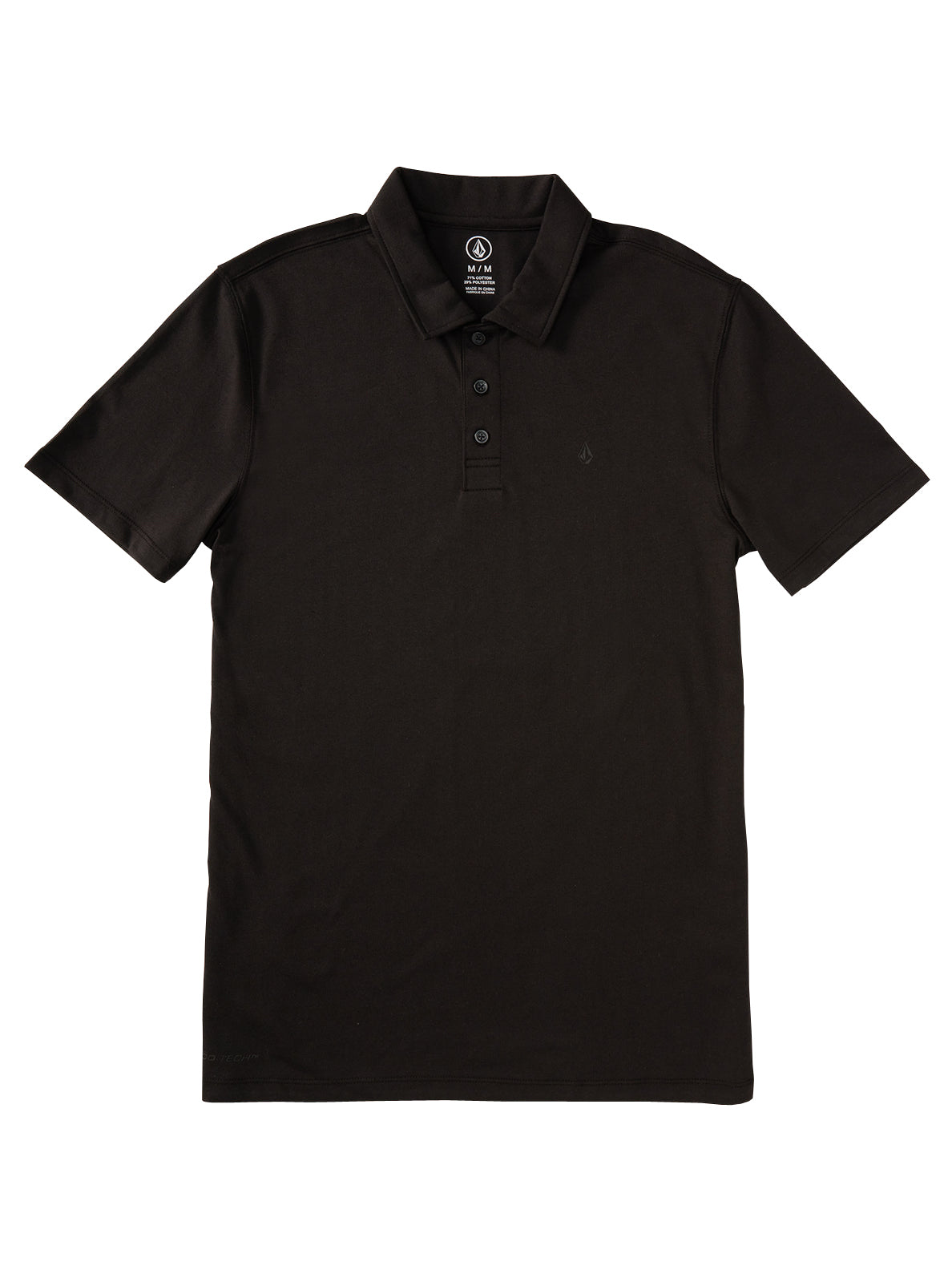 Volcom Hazard Pro Polo SS Shirt BLK M