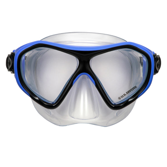 US Divers Dorado 2 Mask and Snorkel Junior Combo Blue-Black