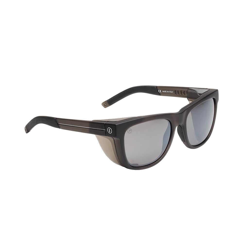 Electric JJF12 Polarized Sunglasses (Includes Cups) DarkSmoke SilverPolarPro Square