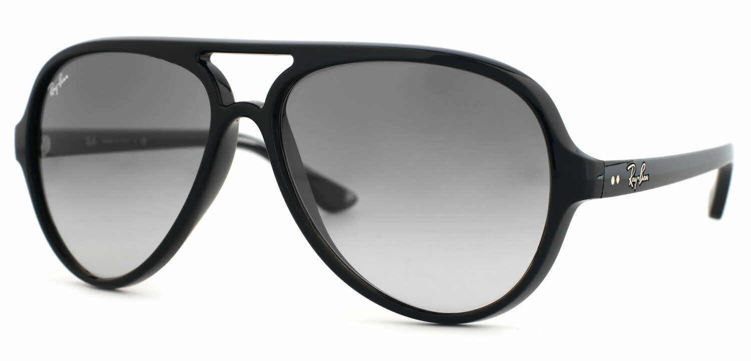 Ray Ban Cats 5000 Black Light Grey Oversized