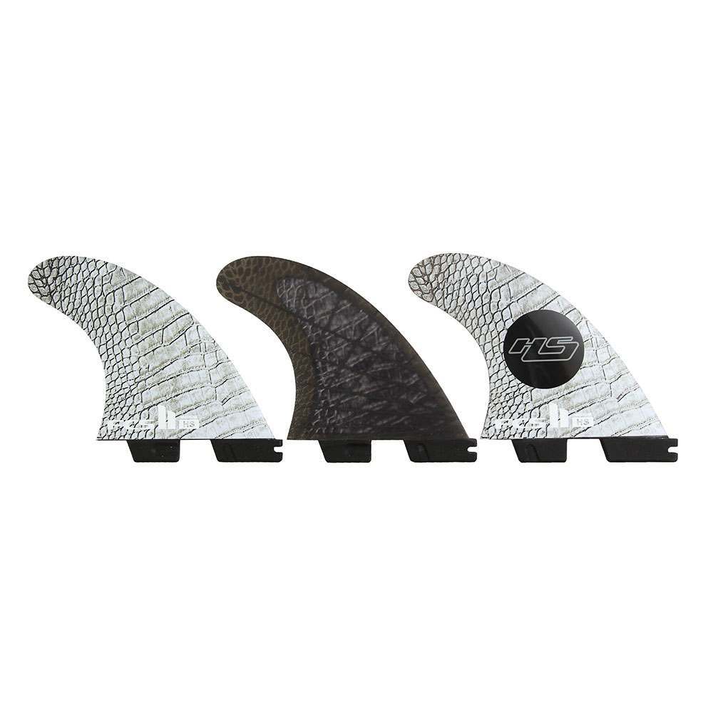 FCS 2 HS PC Carbon Tri-Quad Fin Set M