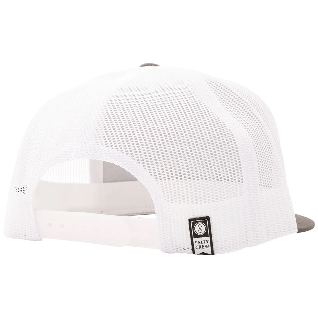 Salty Crew Tippet Trucker Hat Charcoal/White OS