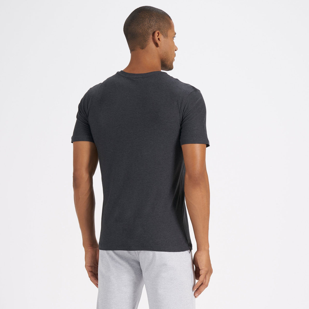 Vuori Strato SS Tech Tee HCC-CharcoalHeather S