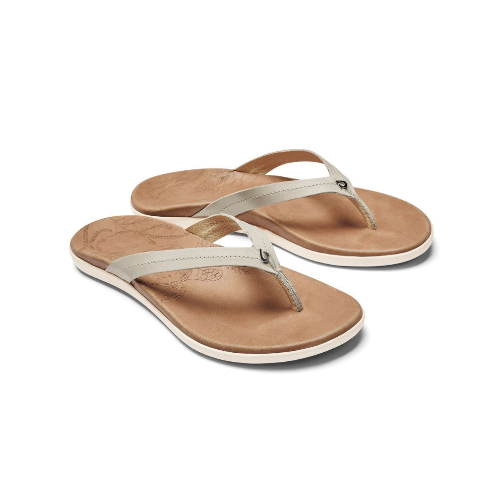 Olukai Honu Womens Sandal 20GS-Tapa-Golden Sand 8