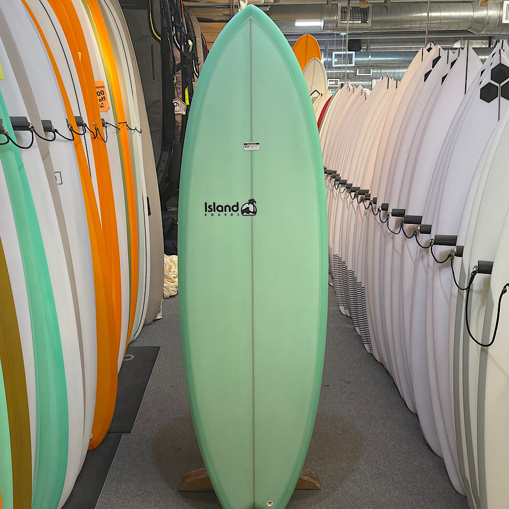 Island Boards Fish Coke Bottle Green 5ft10in