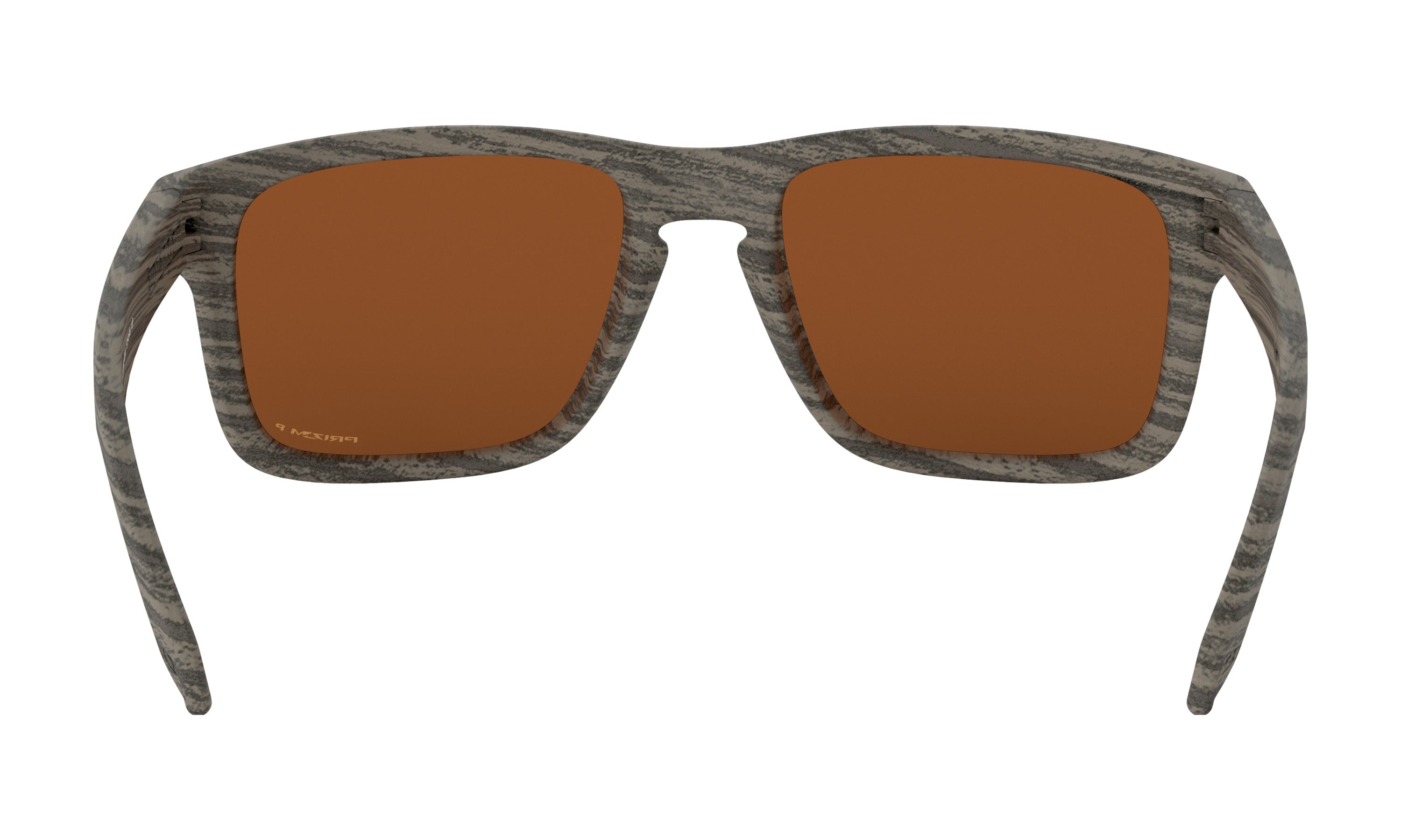 Oakley Holbrook Polarized Sunglasses Woodgrain PrizmShallowWater Square