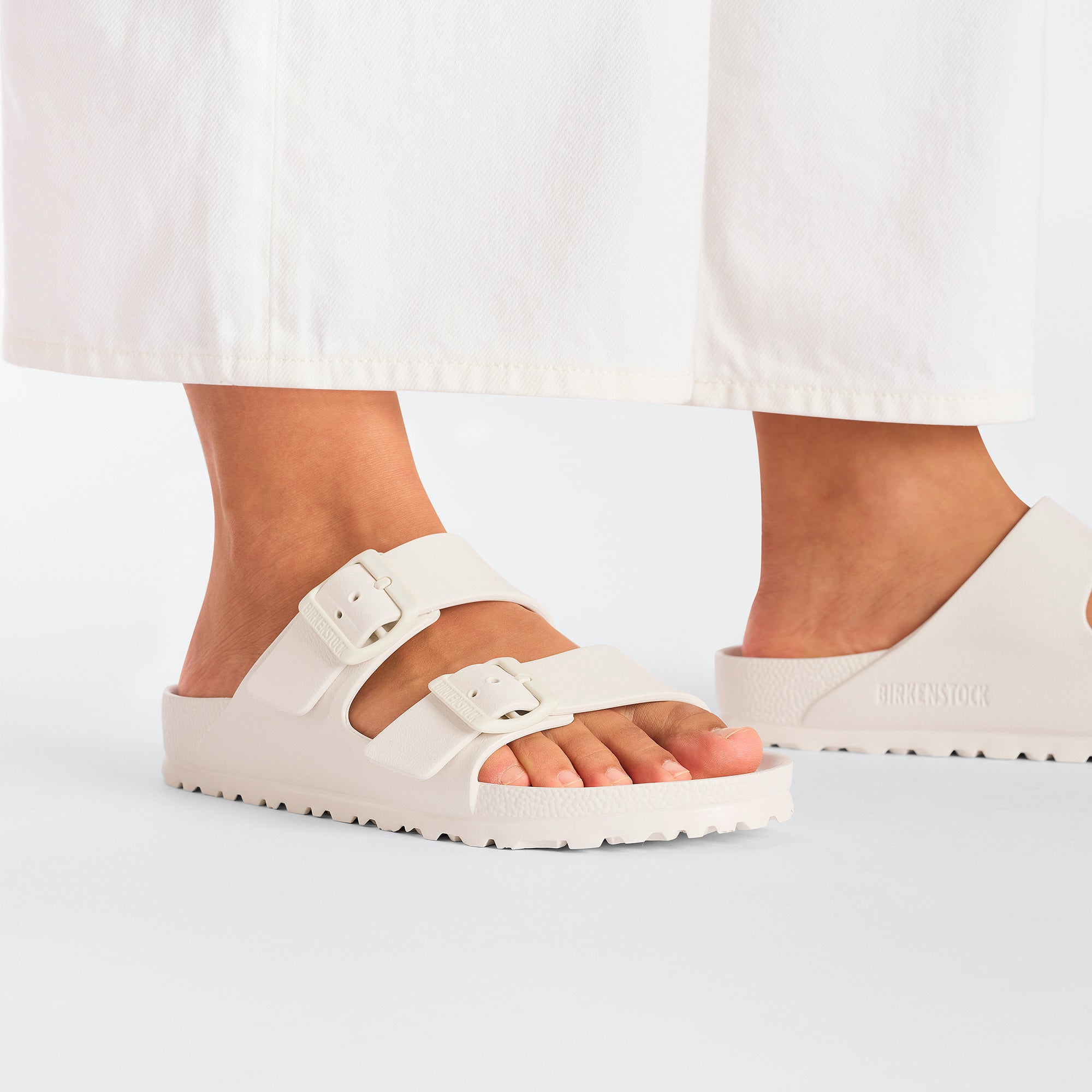 Birkenstock Arizona Active EVA Womens Sandal Eggshell 5