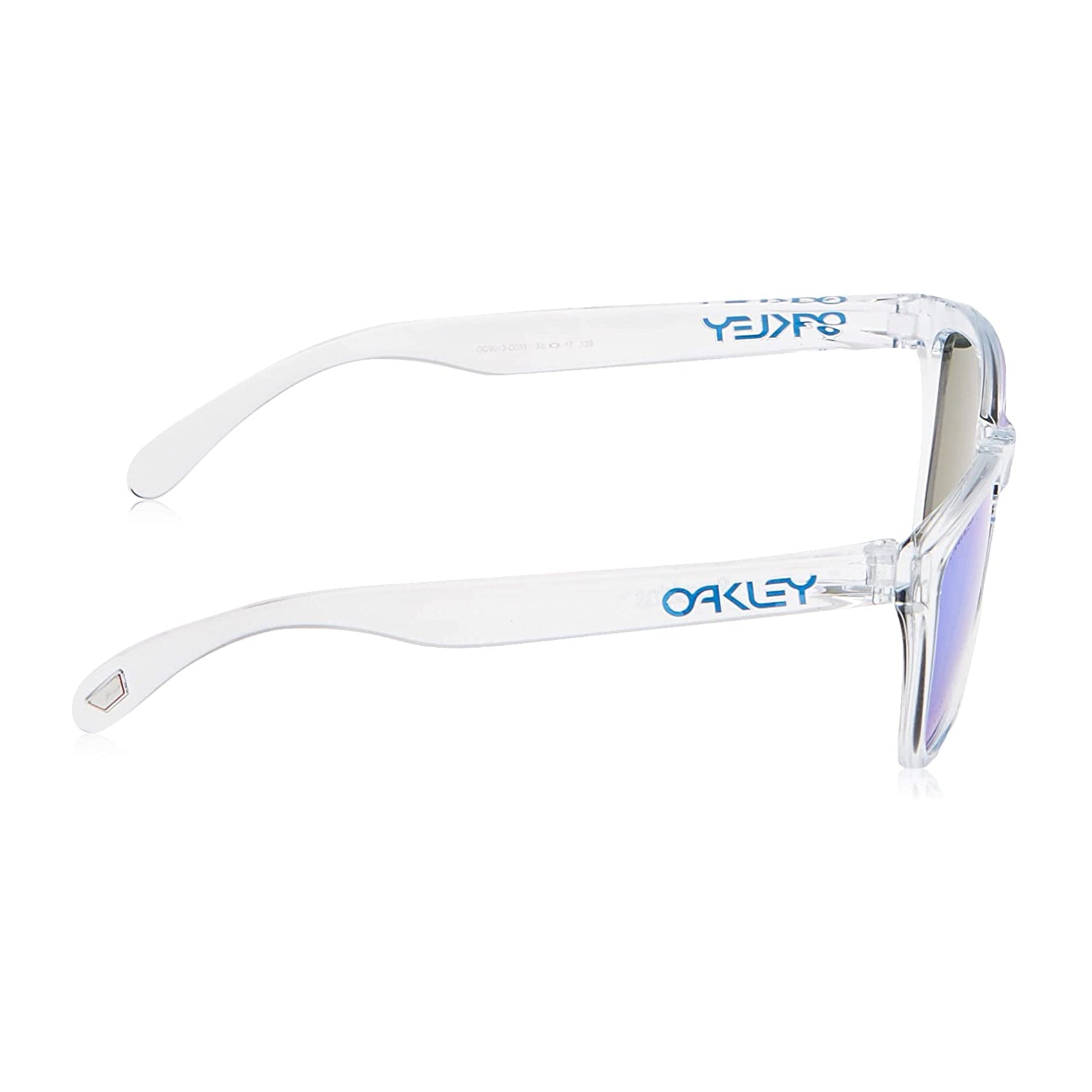 Oakley Frogskins Sunglasses CrystalClear PrizmSapphire Square