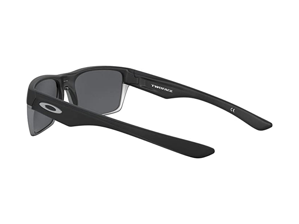 Oakley TwoFace Polarized Sunglasses Grey/Black Prizm Black Square