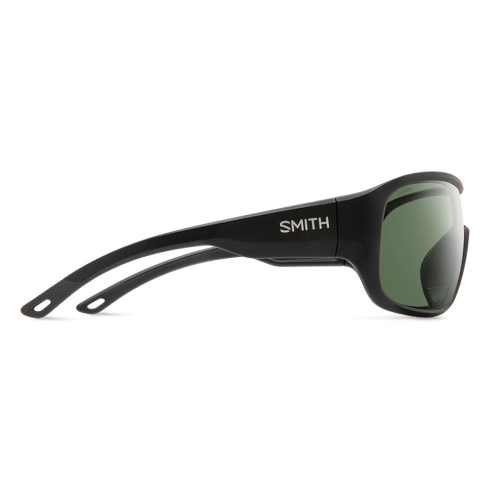 Smith Spinner Polarized Sunglasses MatteBlack GreyGreen