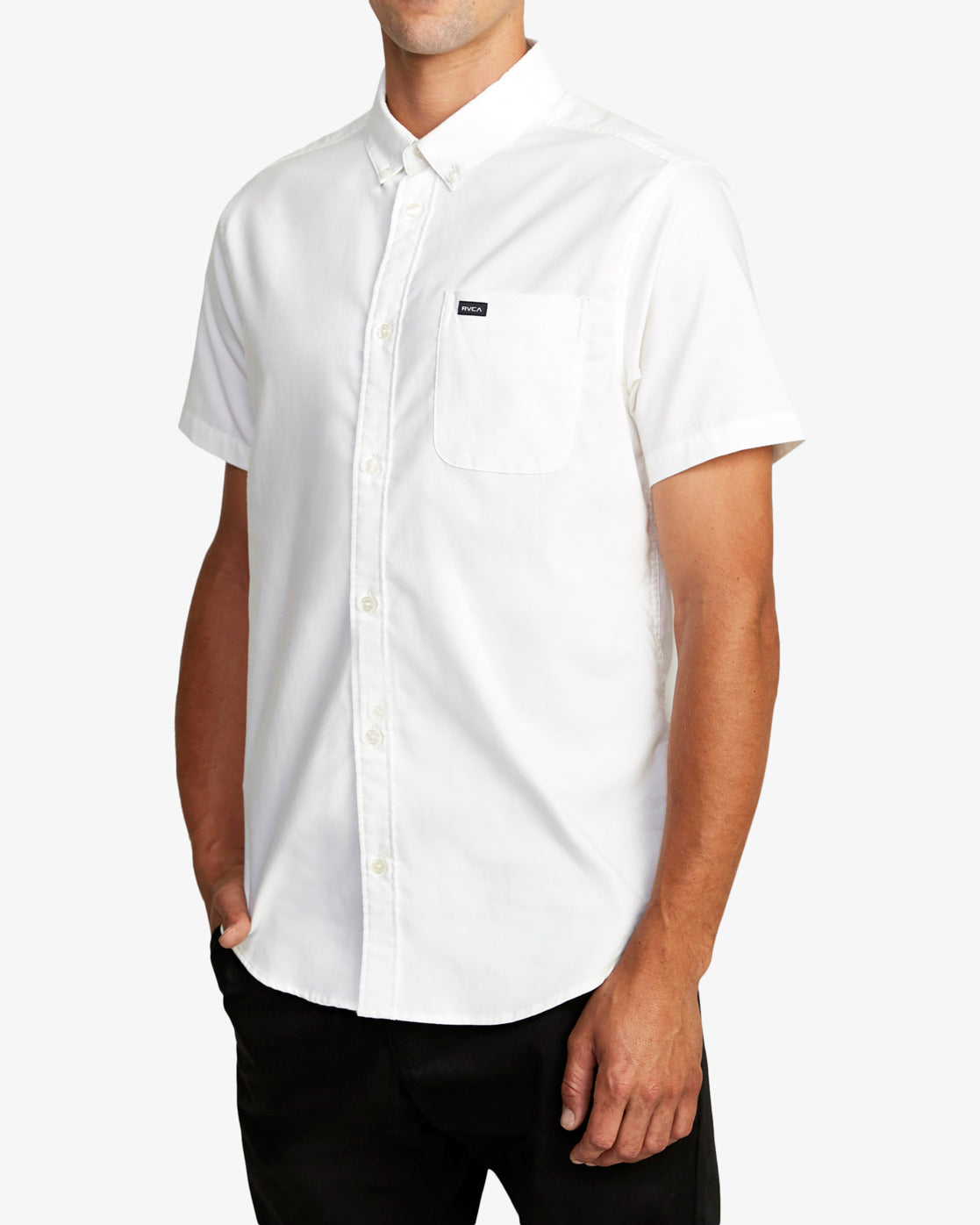 RVCA Thatll Do Stretch SS Woven 2023 WHT S